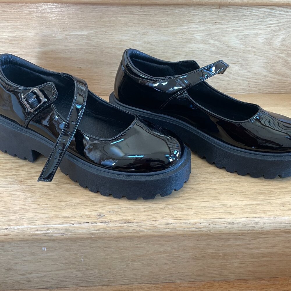 Leather Mary Jene Shoes